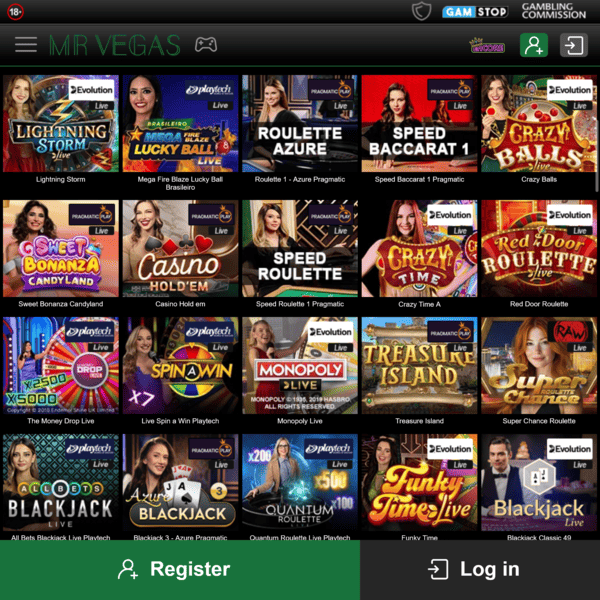 Live Casino Games