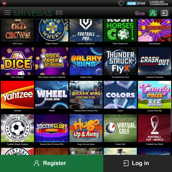 Wheel and Dice Games